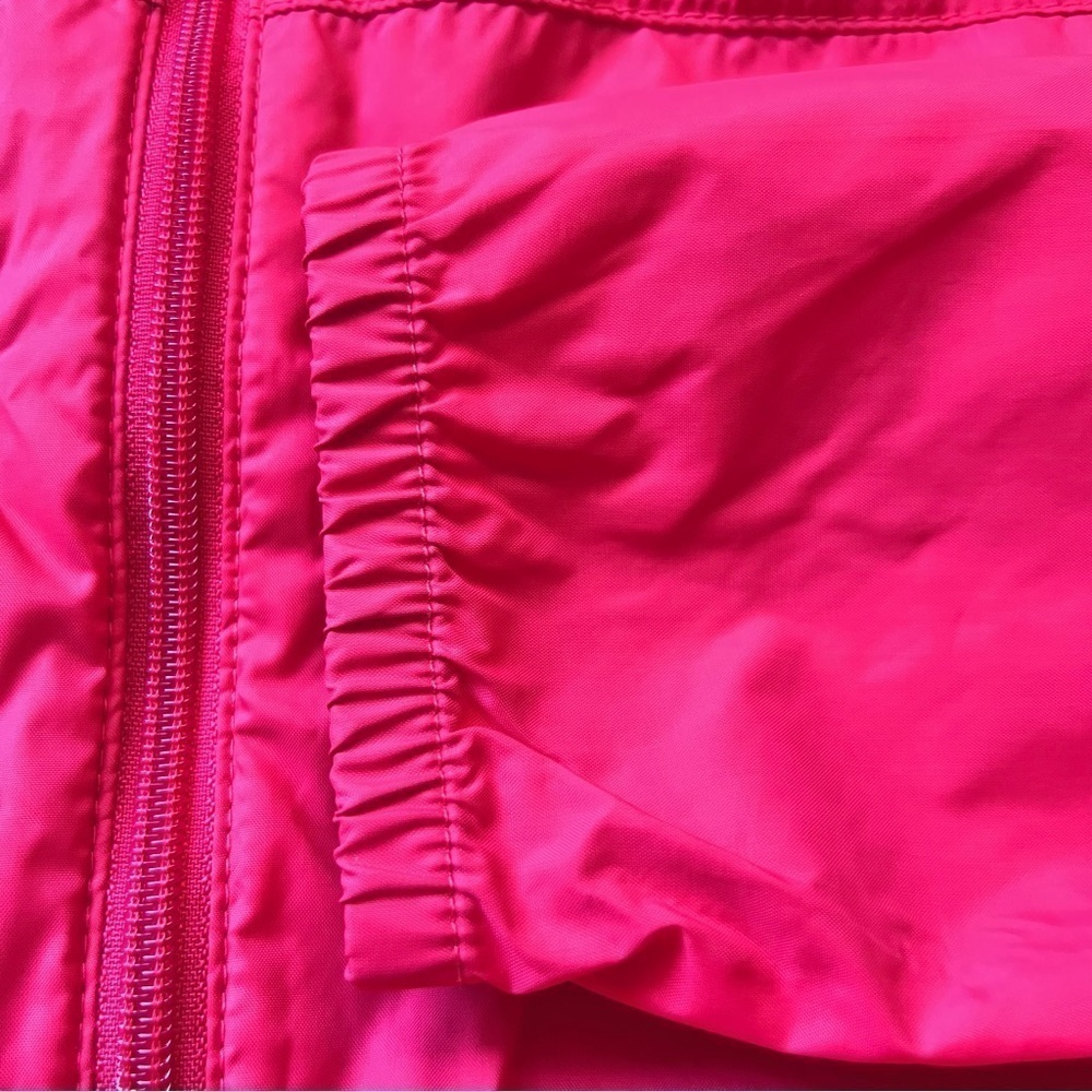 Columbia youth size medium (10/12) bright coral lightweight windbreaker jacket - Picture 4 of 8